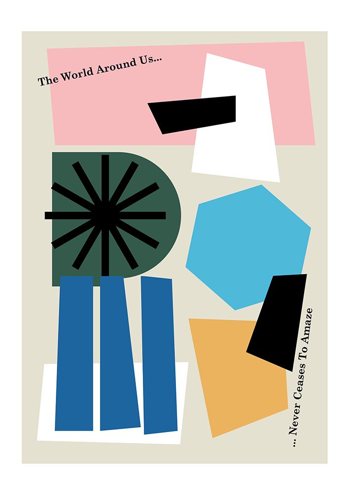 The World Around Us Grey art print by Frances Collett for $57.95 CAD
