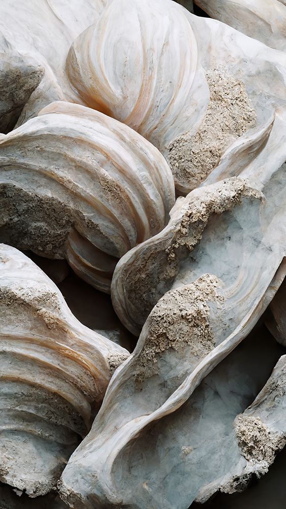 Sea Shells Detail No 1 art print by Treechild for $57.95 CAD