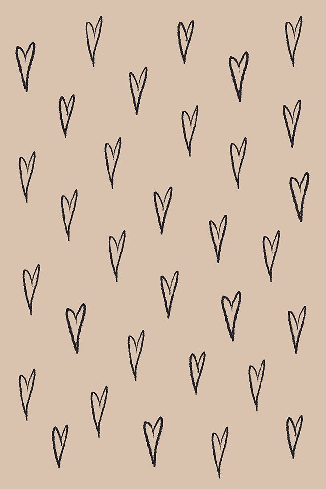 Hearts allover art print by Uplusmestudio for $57.95 CAD