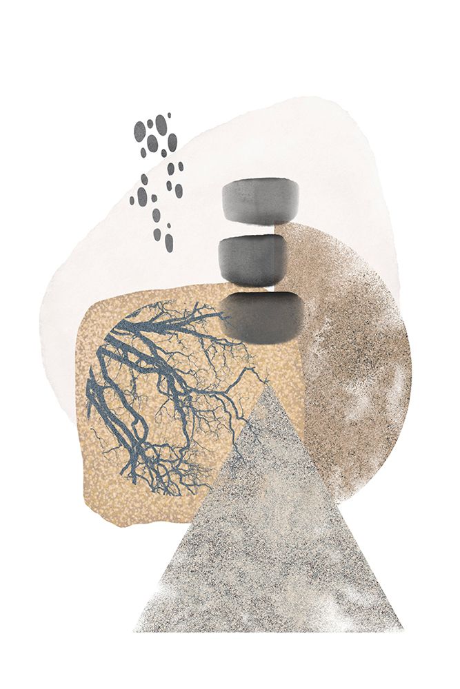 Neutral Silk-2 art print by Sally Ann Moss for $57.95 CAD