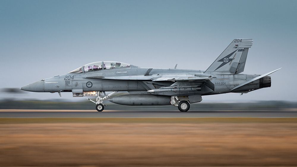 F/A-18F Super Hornet art print by Ziwen He for $57.95 CAD