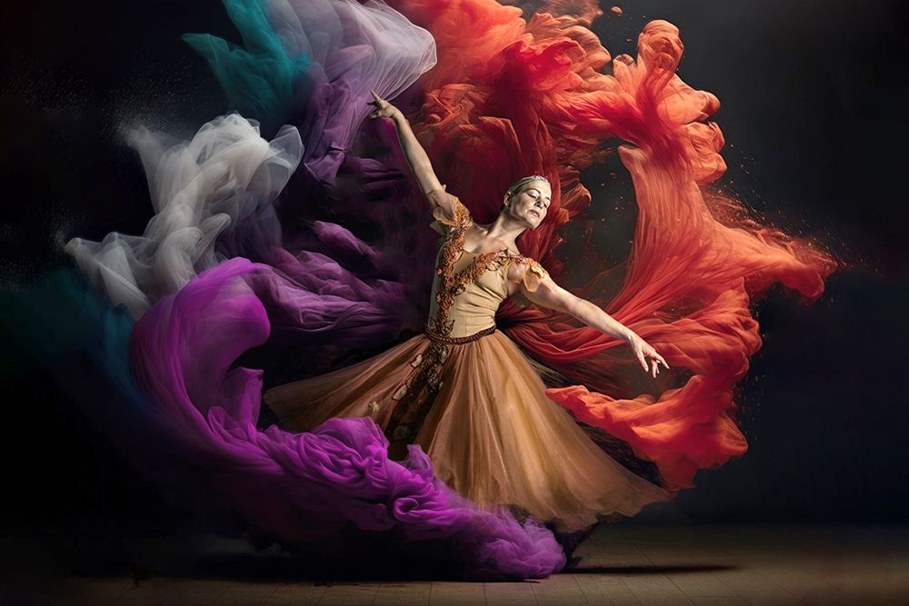 Colordance art print by Marcel Egger for $57.95 CAD