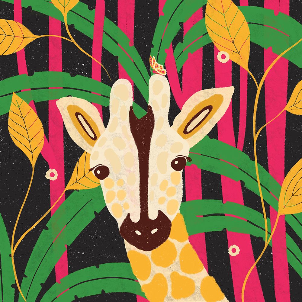Giraffe-Animal Trilogy art print by Shriya Bhattacharya for $57.95 CAD