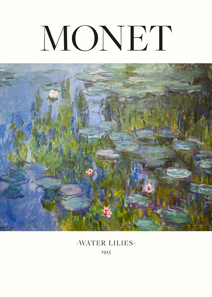 Water Lilies 1915 art print by Pictufy for $57.95 CAD