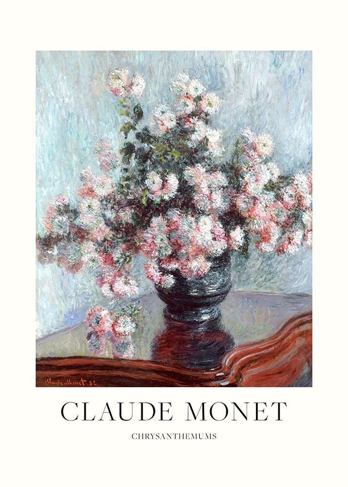 Chrysanthemums art print by Pictufy for $57.95 CAD