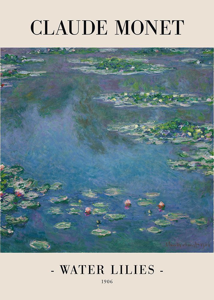 Water Lilies art print by Pictufy for $57.95 CAD