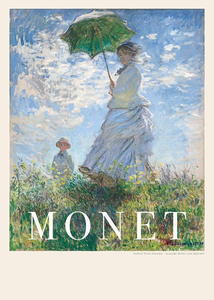 Woman With Parasol art print by Pictufy for $57.95 CAD