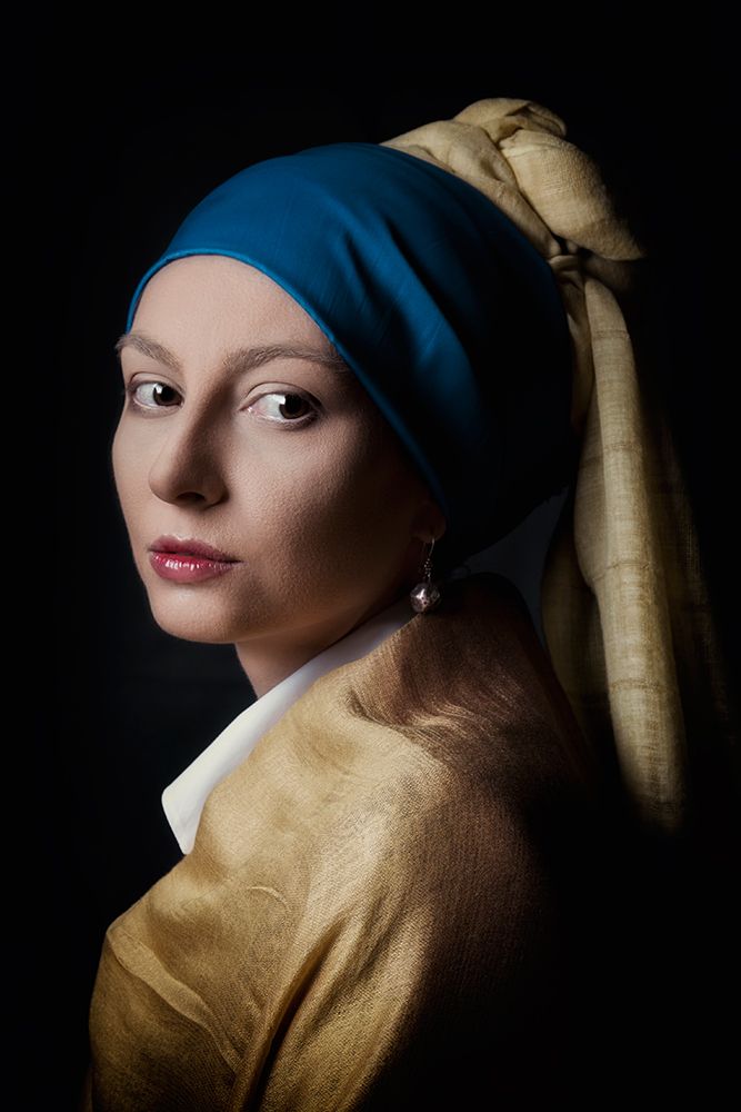 Vermeer In My Mind art print by Carmen Watkins for $57.95 CAD