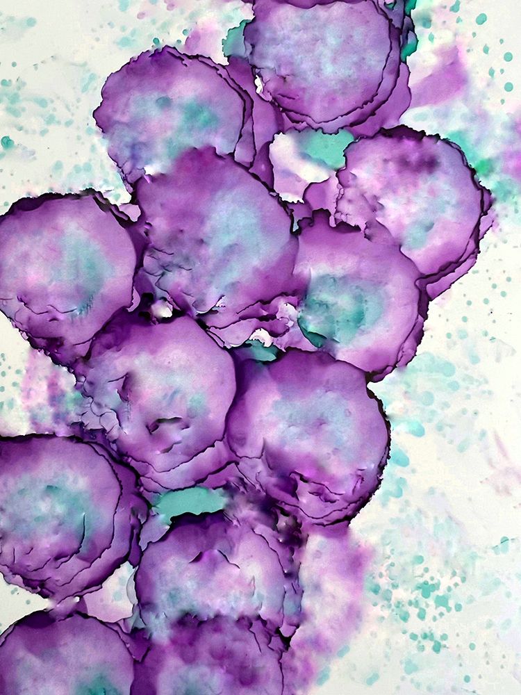Icy Blooms art print by Tara Mann for $57.95 CAD