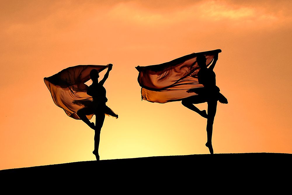 Rhythm, Dance And Ballerinas art print by Ayhan Senbayrak for $57.95 CAD