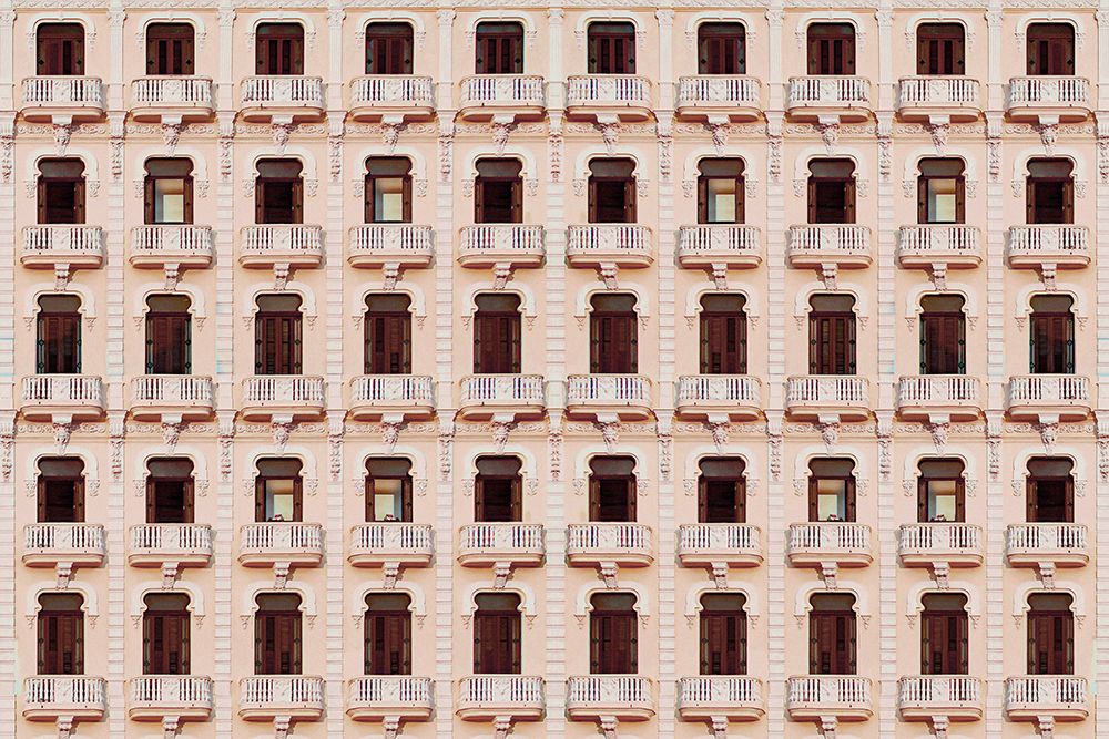 Windows and balconies art print by Miro Susta for $57.95 CAD