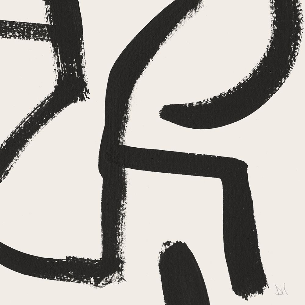 Curvy Lines No2 art print by Dan Hobday for $57.95 CAD
