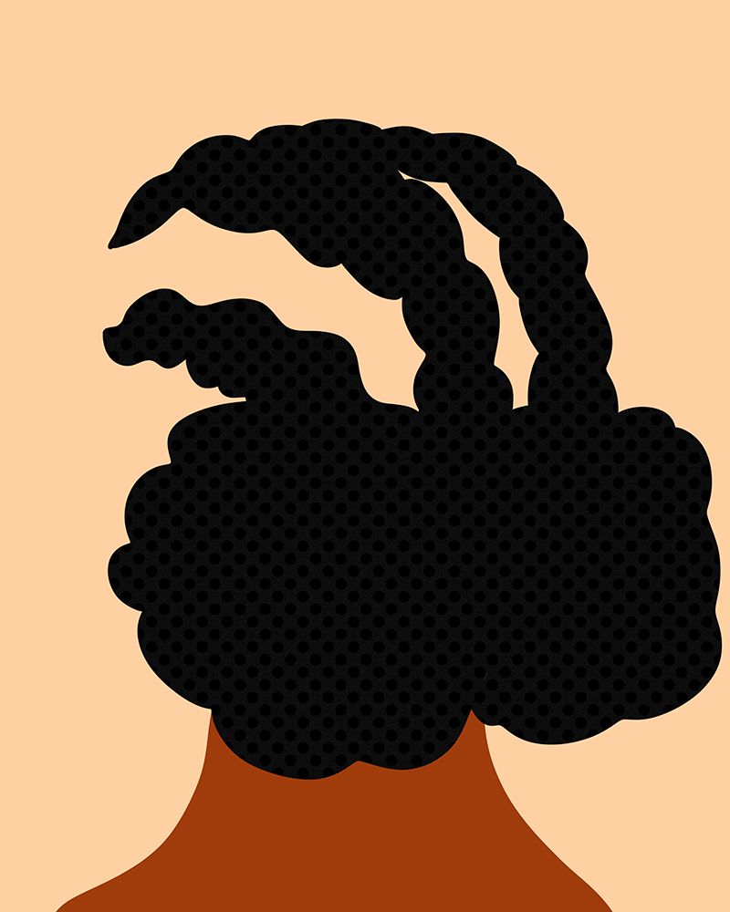 Hair do art print by Carelle Nguessan for $57.95 CAD