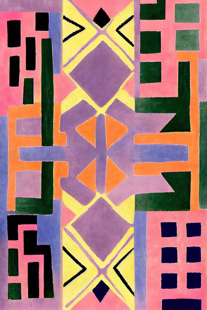 Peru Rug Pattern art print by Treechild for $57.95 CAD