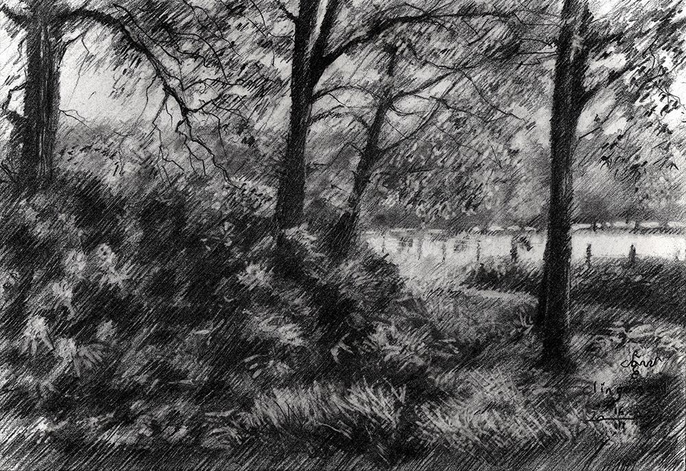 Clingendael a├éΓé¼├éΓÇ£ 16-03-23 art print by Corne Akkers for $57.95 CAD
