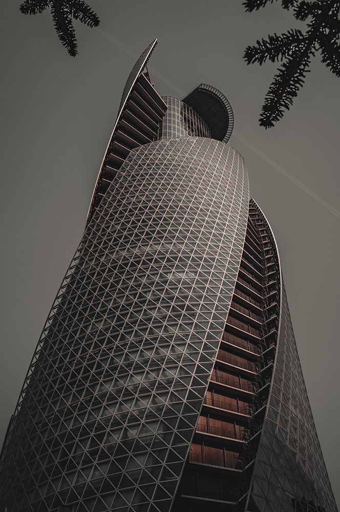 Spiral Tower art print by Yutaka Kurahashi for $57.95 CAD