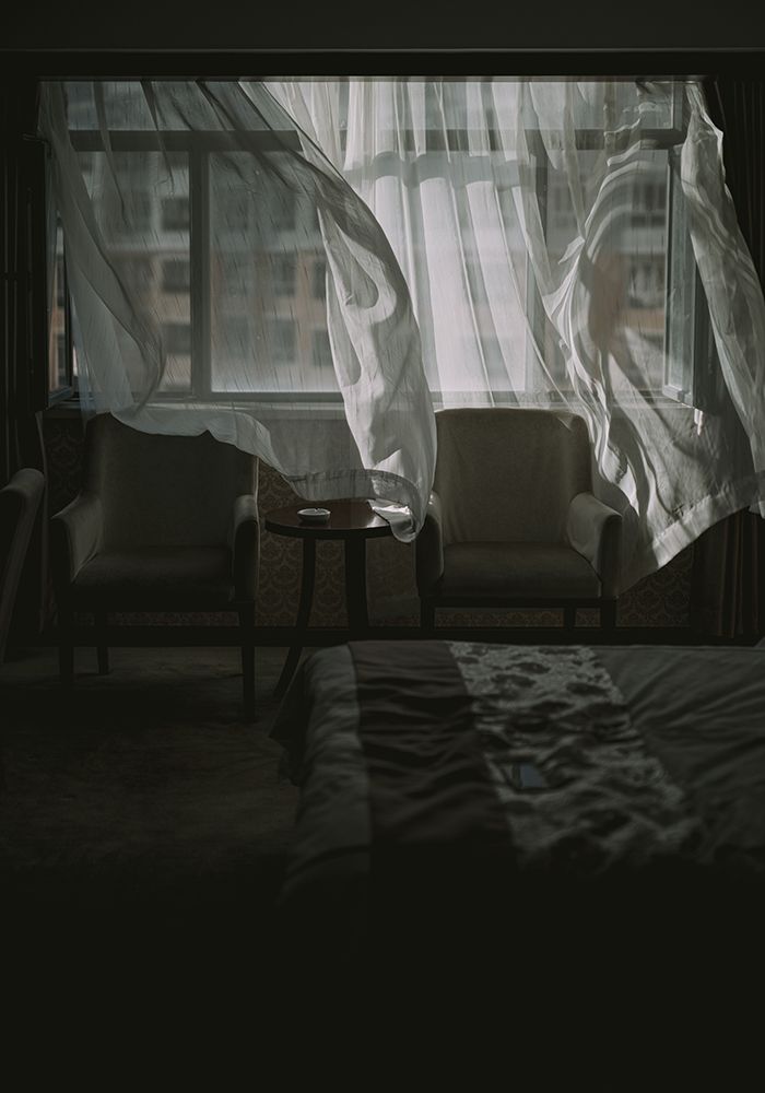 Hotelroom art print by Jana Julian for $57.95 CAD