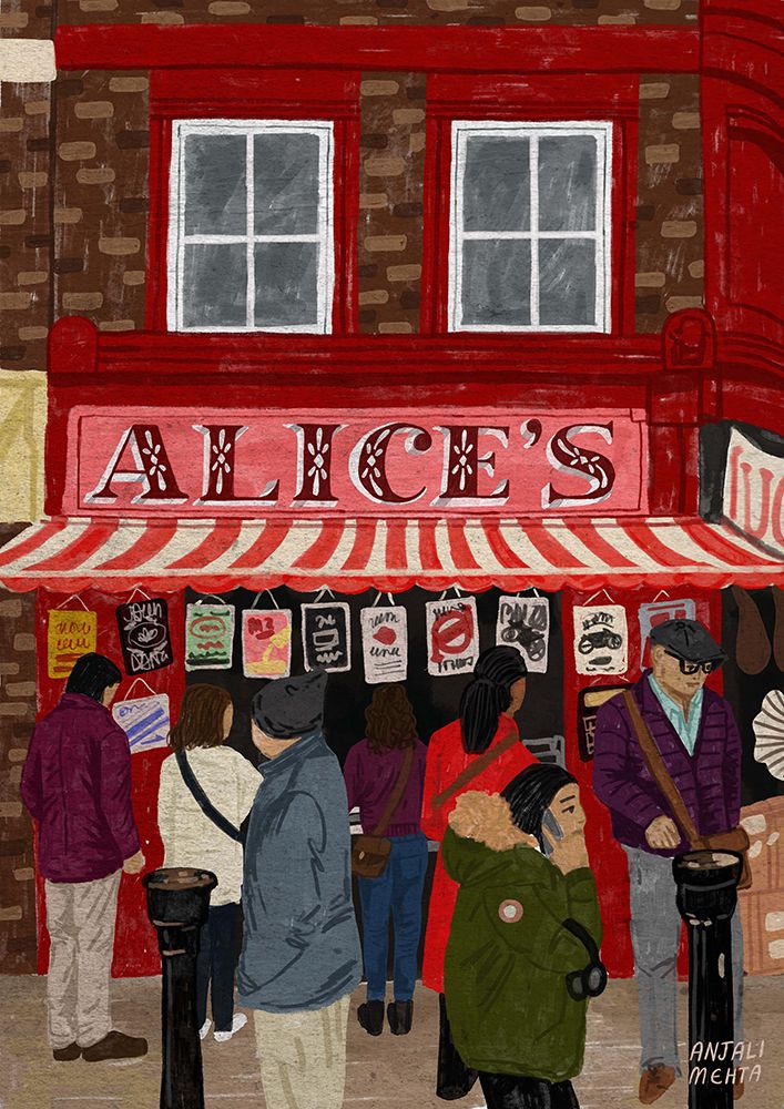 Notting Hill art print by Anjali Mehta for $57.95 CAD