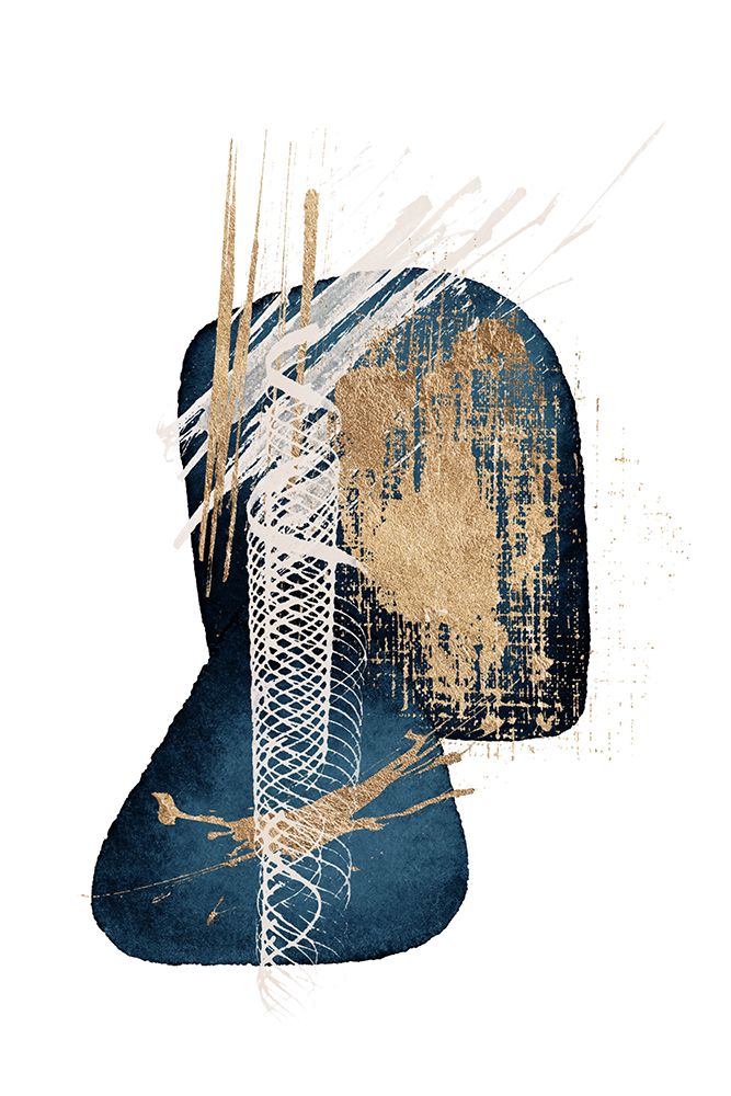 Stunning Blue-3 art print by Sally Ann Moss for $57.95 CAD