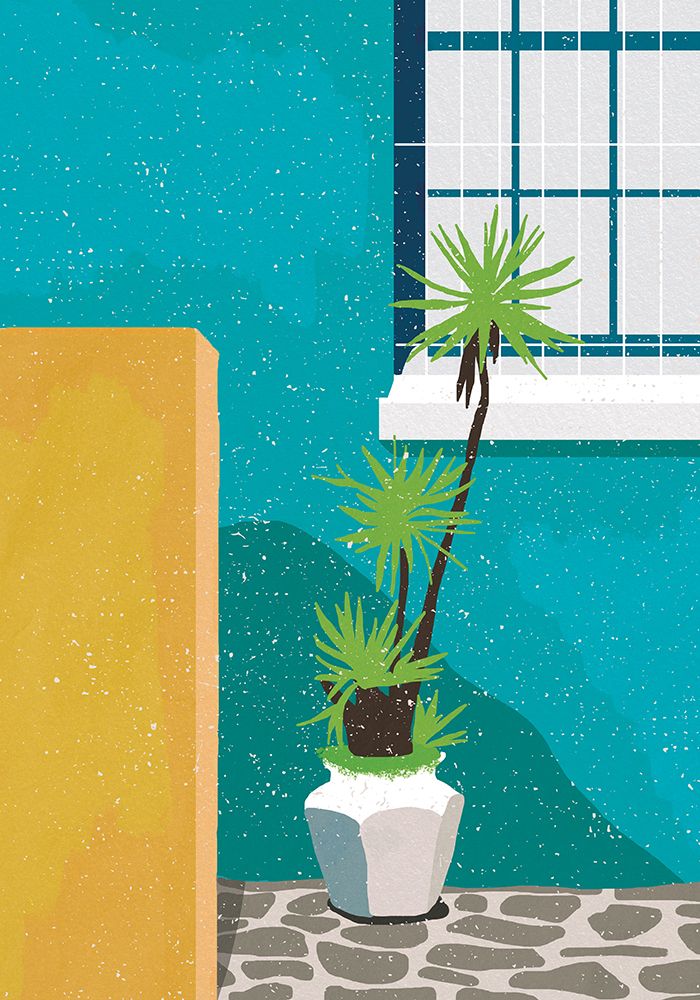 Backyard art print by Aylin Demir for $57.95 CAD