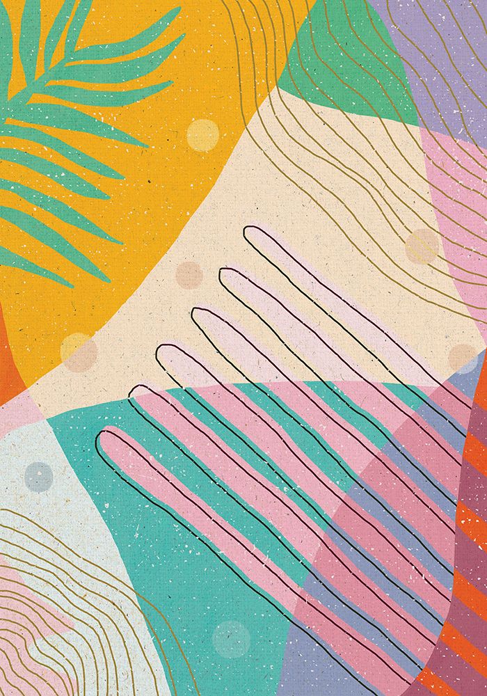 Botanical Disco art print by Aylin Demir for $57.95 CAD