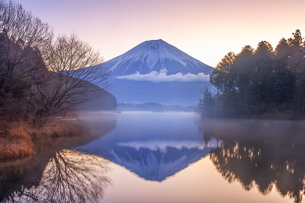 Mt. Fuji In Winter art print by Yun Thwaits for $57.95 CAD
