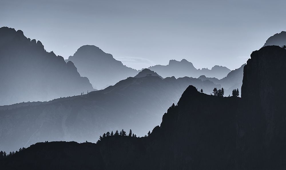 Mountain Lines art print by Uschi Hermann for $57.95 CAD