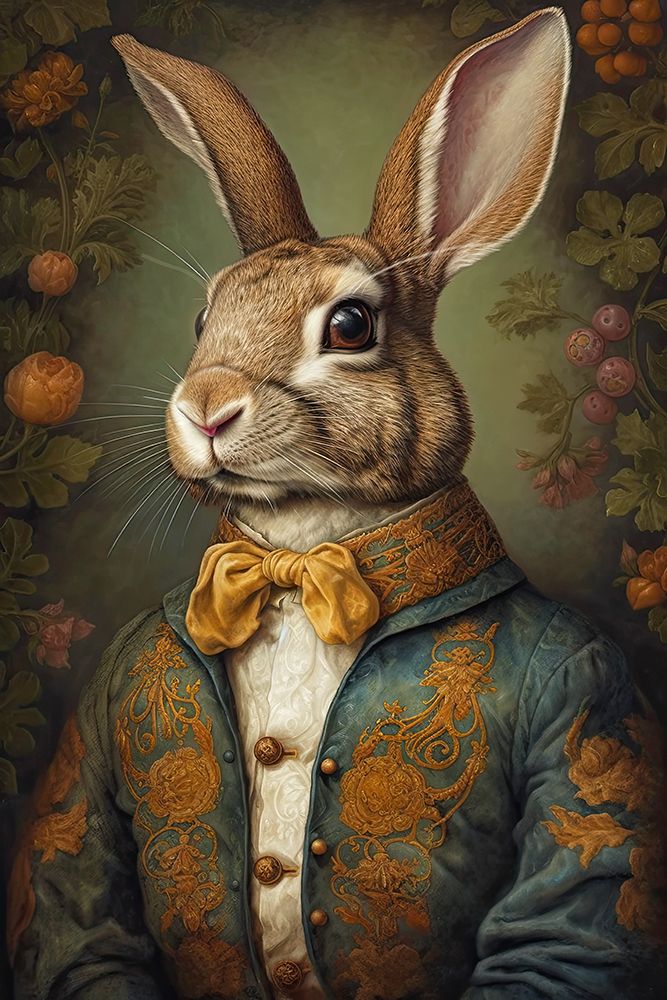 Mr Bunny art print by Treechild for $57.95 CAD