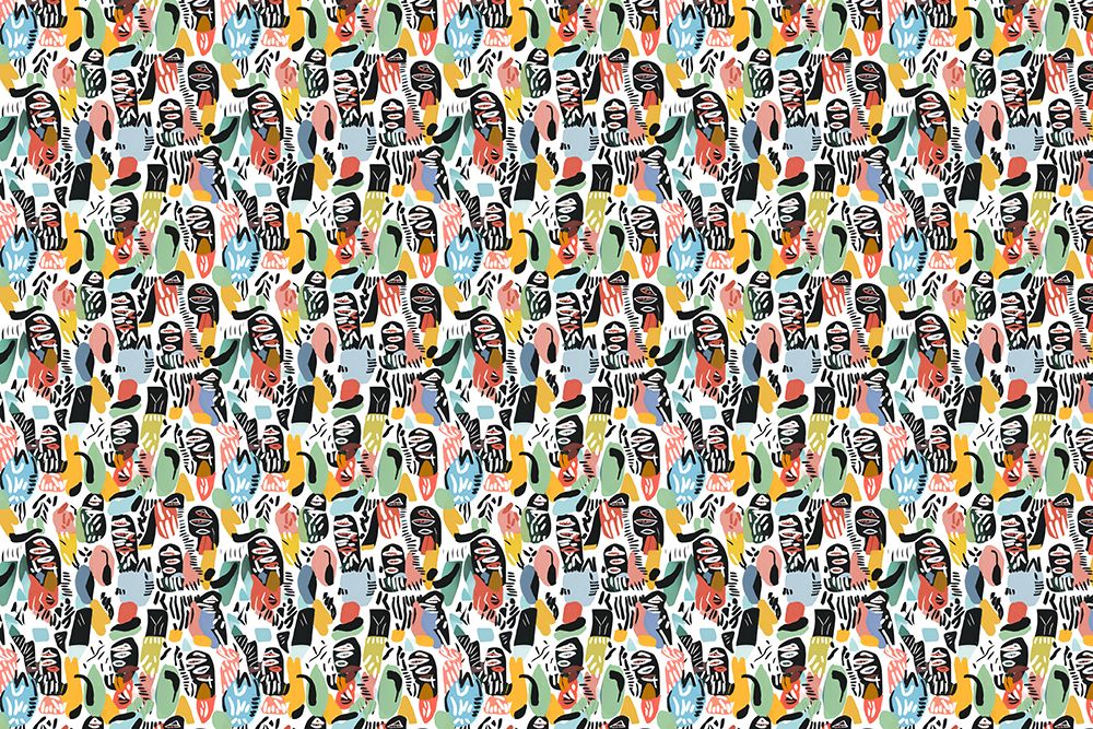 Pattern No 141 art print by Treechild for $57.95 CAD