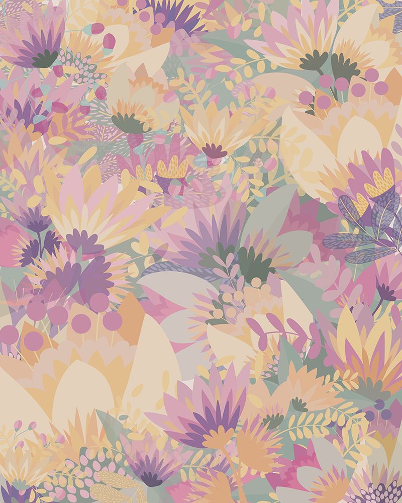 Scandi japandi flowers 1 art print by Sarah Manovski for $57.95 CAD