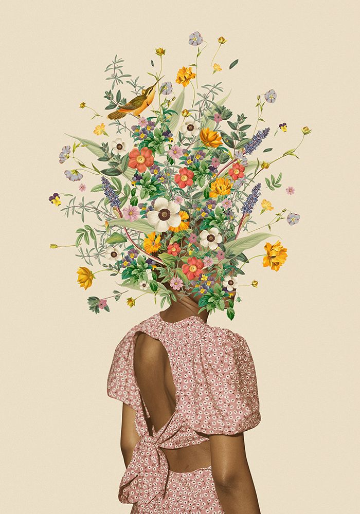 Wildflower bouquet art print by Frida Floral Studio for $57.95 CAD