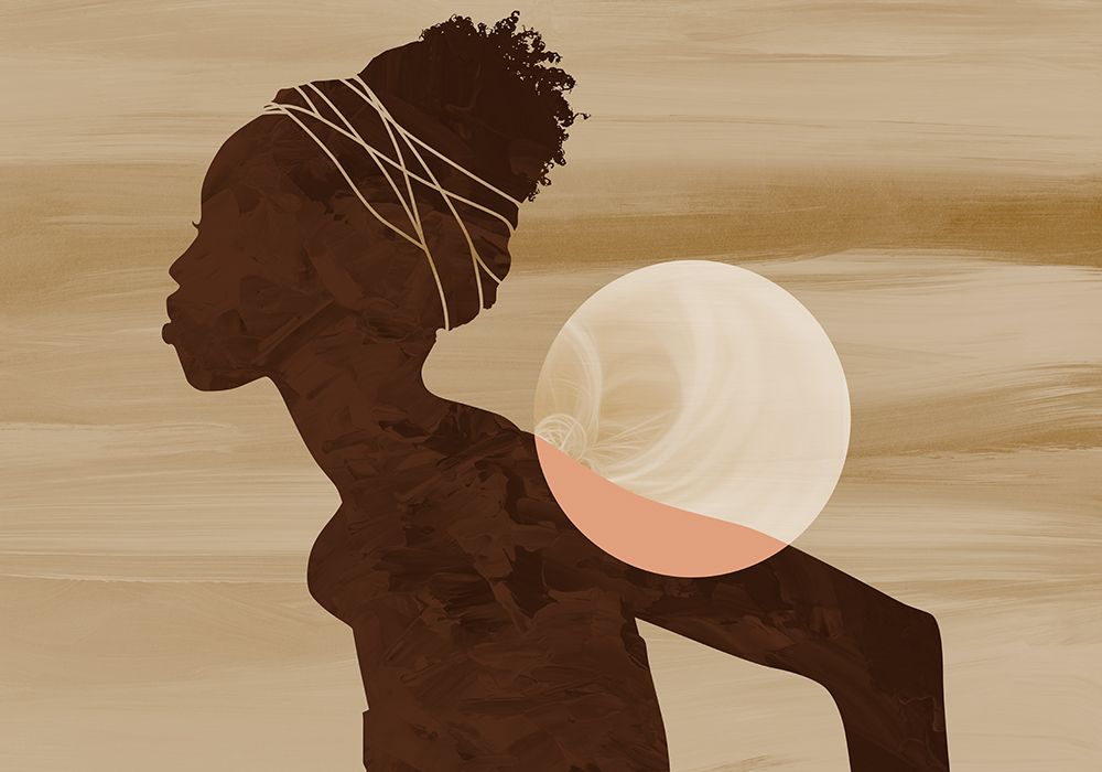 Angolan Moon art print by Fadil Roze for $57.95 CAD