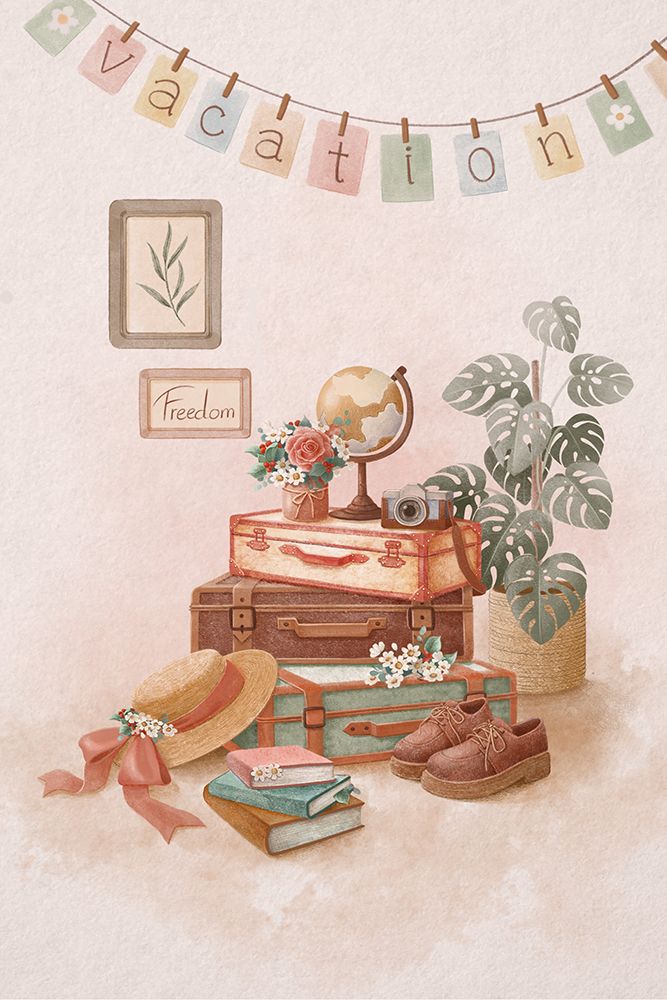 Vacation trip art print by Xuan Thai for $57.95 CAD