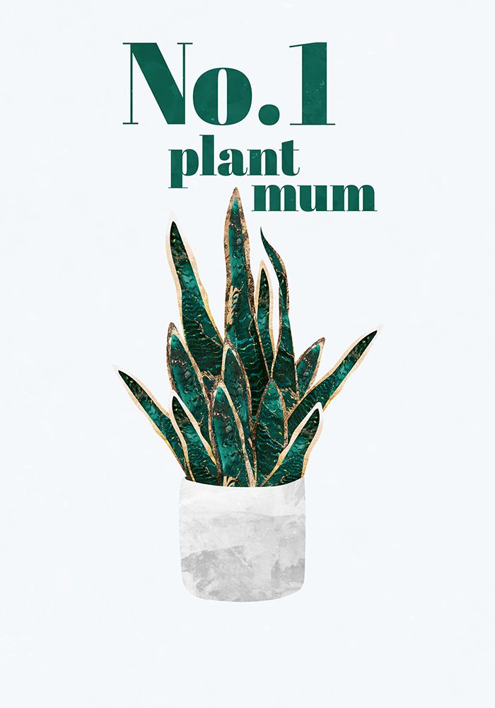 Plant typography quote text 3 art print by Sarah Manovski for $57.95 CAD
