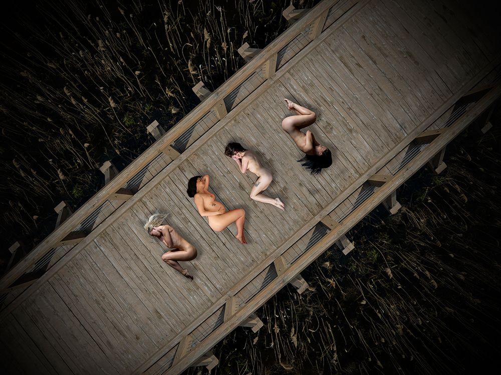 Foursome art print by Ovi D. Pop for $57.95 CAD