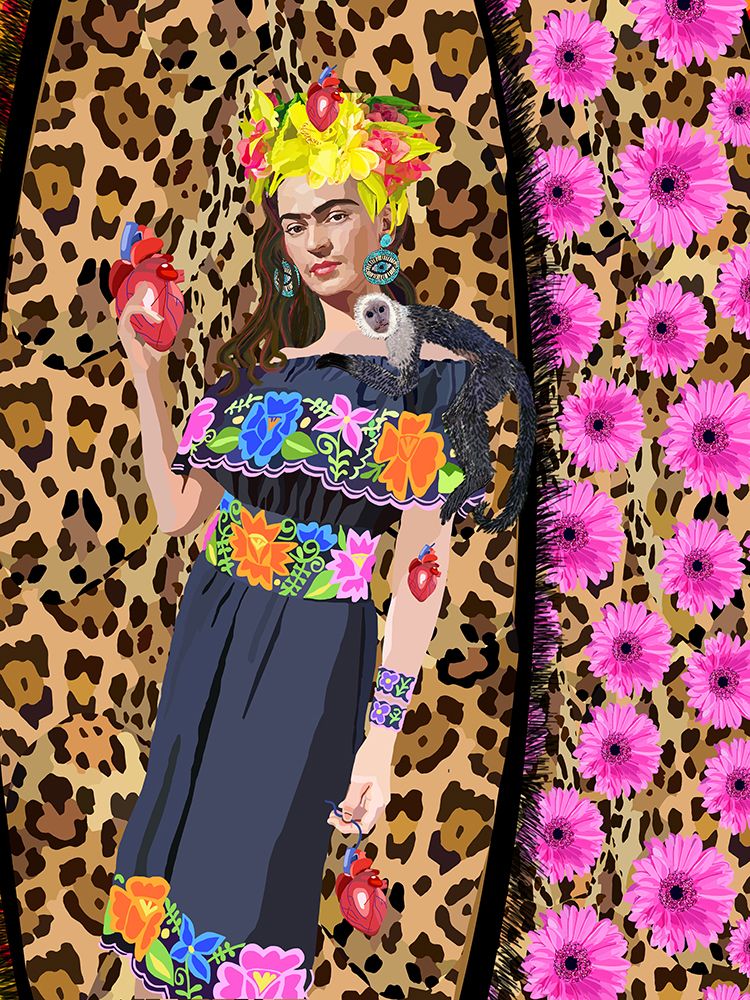 love Frida art print by Lynnda Rakos for $57.95 CAD