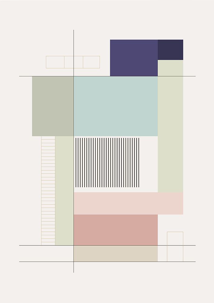 Built in Shapes no. 01 art print by Saskia Nickles for $57.95 CAD