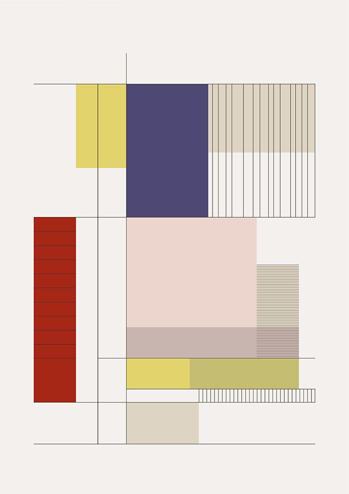 Built In Shapes No. 02 art print by Saskia Nickles for $57.95 CAD