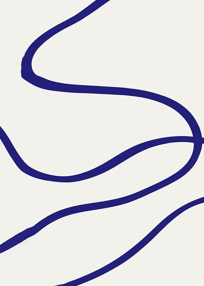 Blue Lines art print by Pictufy Studio for $57.95 CAD