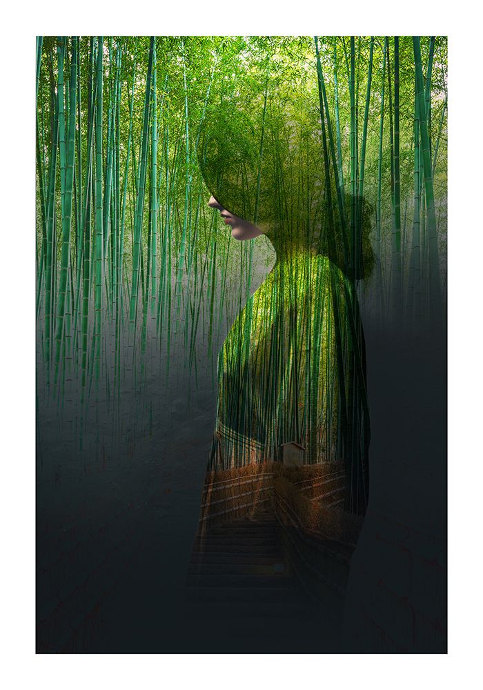 Kiyoto Kimono art print by Fadil Roze for $57.95 CAD