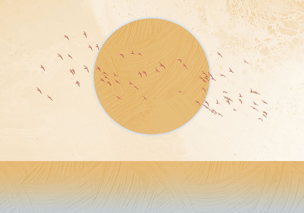 Golden Sun art print by Fadil Roze for $57.95 CAD