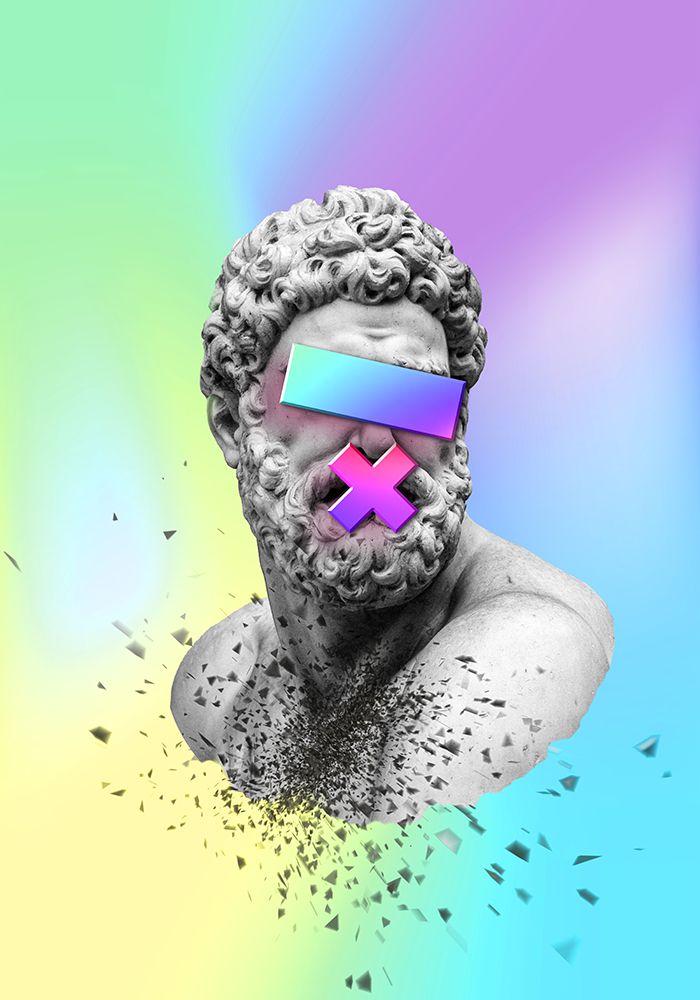 Thanos art print by Fadil Roze for $57.95 CAD