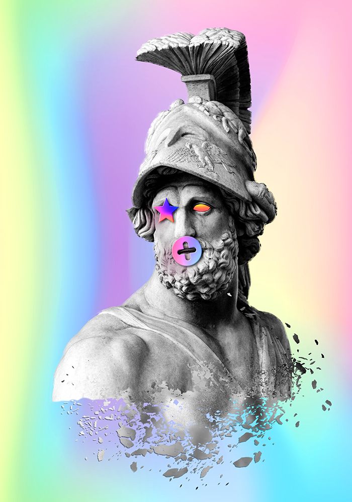 Thesus art print by Fadil Roze for $57.95 CAD