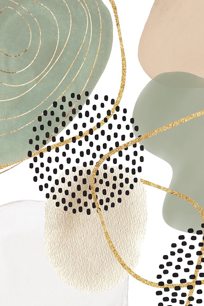 Calm green 1 art print by Sally Ann Moss for $57.95 CAD
