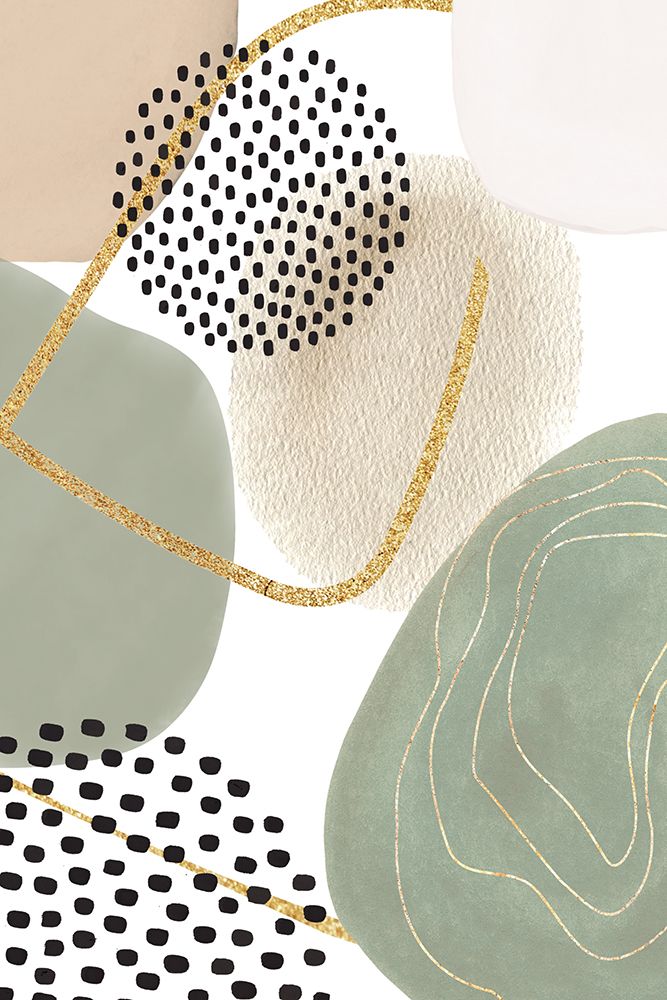 Calm green- 2 art print by Sally Ann Moss for $57.95 CAD