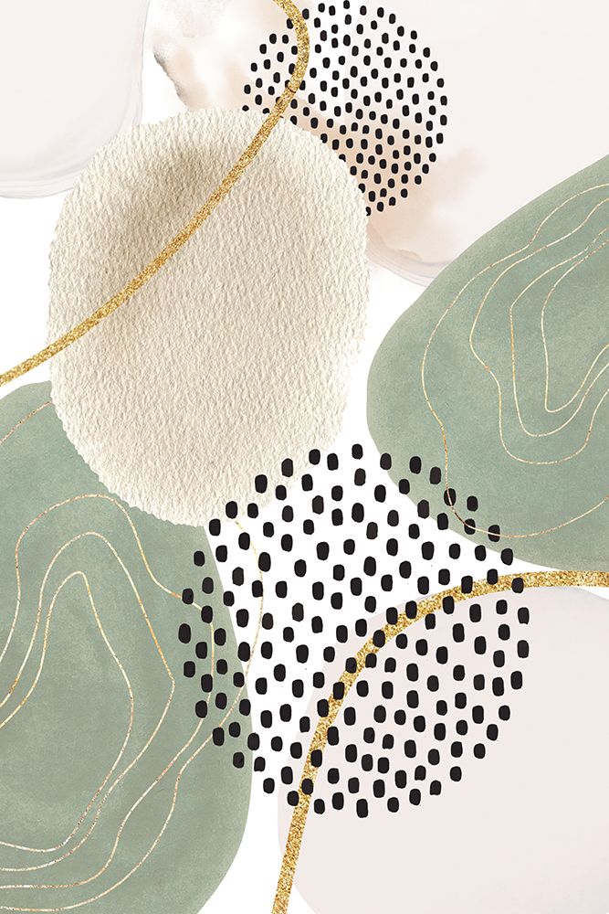 Calm green- 3 art print by Sally Ann Moss for $57.95 CAD