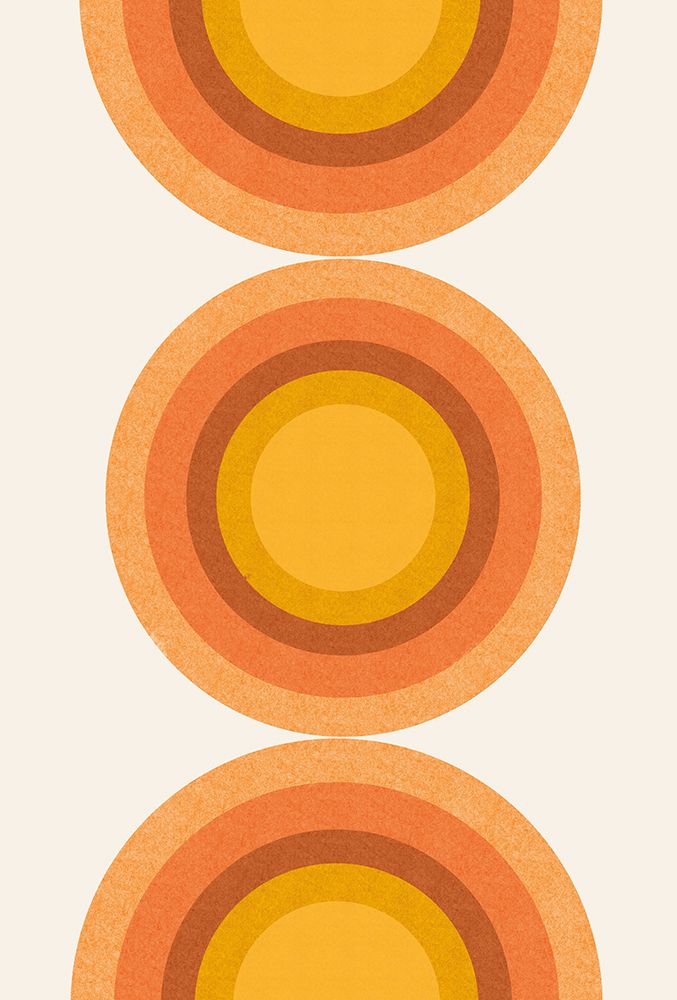 Retro Sun art print by The Miuus Studio for $57.95 CAD