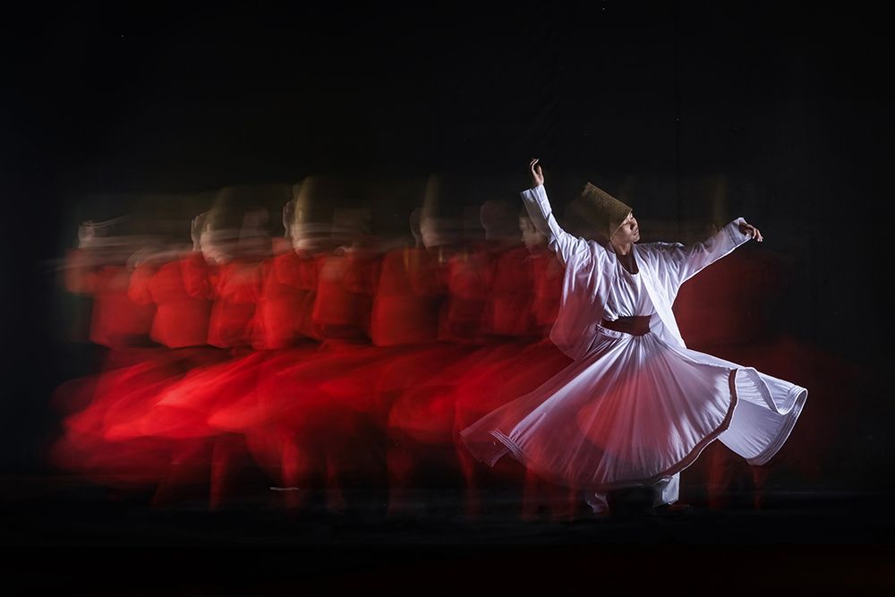 Sufi Dance art print by Sita Gramich for $57.95 CAD
