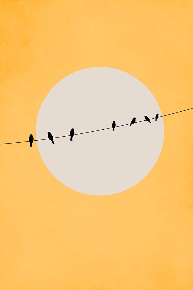 Chirping and Chilling art print by Kubistika for $57.95 CAD