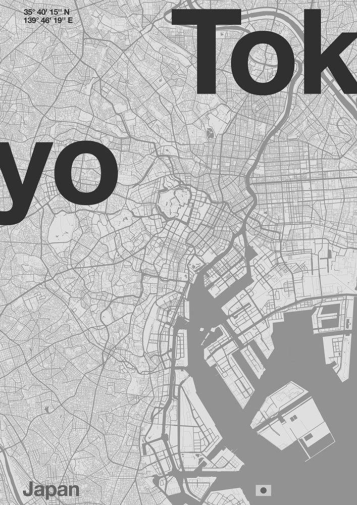 Tokyo art print by Florent Bodart for $57.95 CAD